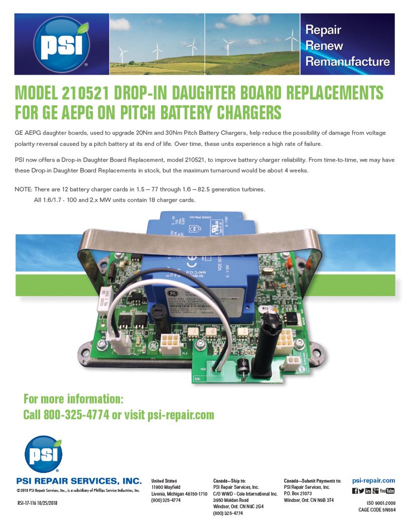 GE Drop In Pitch Battery Charger